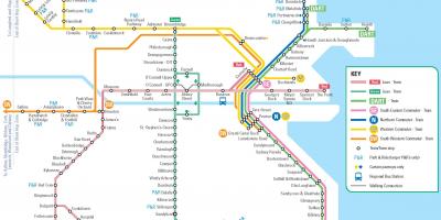 Metro Dublin hartë