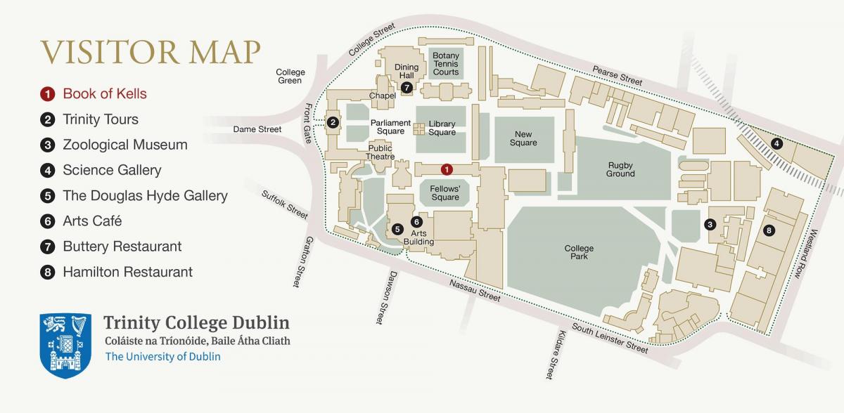 harta e Trinity College